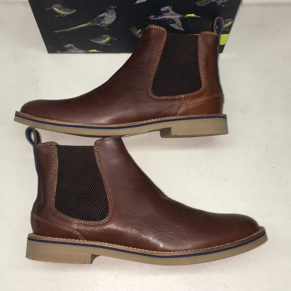 JOULES LEATHER BOOTS